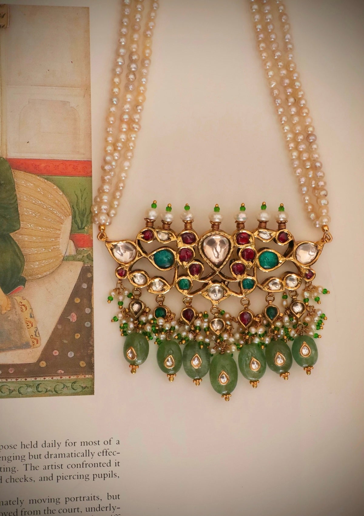 Mehbooba Silver Necklace
