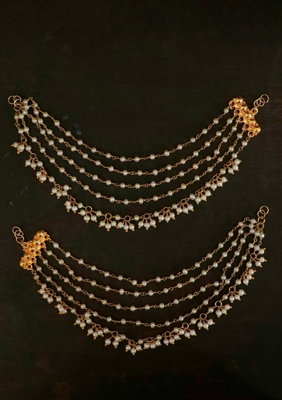 Shabnam Silver Ear Chain