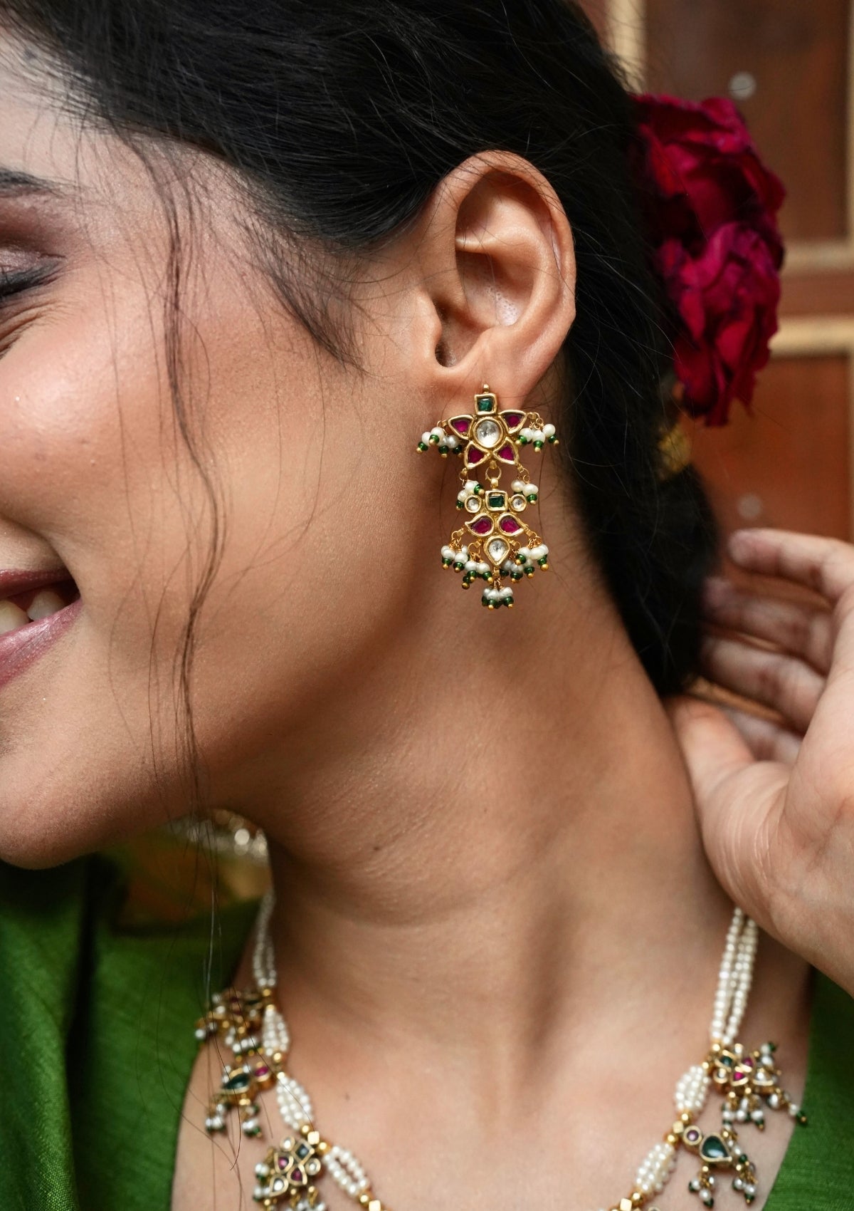 Gulbaag Silver Earrings