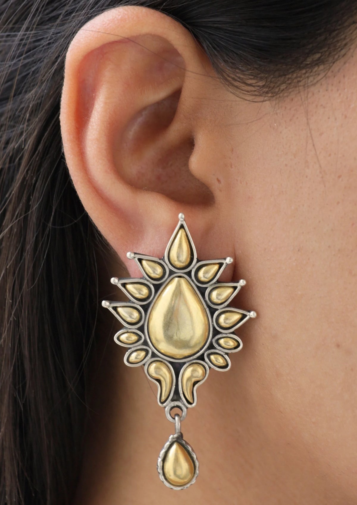 Juhi Gold-Plated Earrings