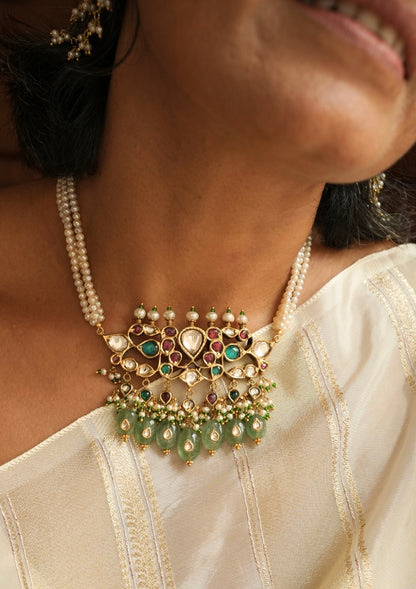 Mehbooba Silver Necklace
