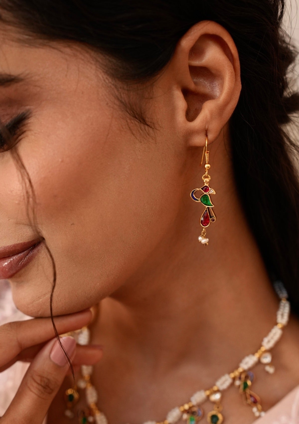 Morni Silver Earrings