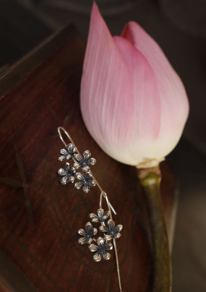 Gulbahar Silver Earrings
