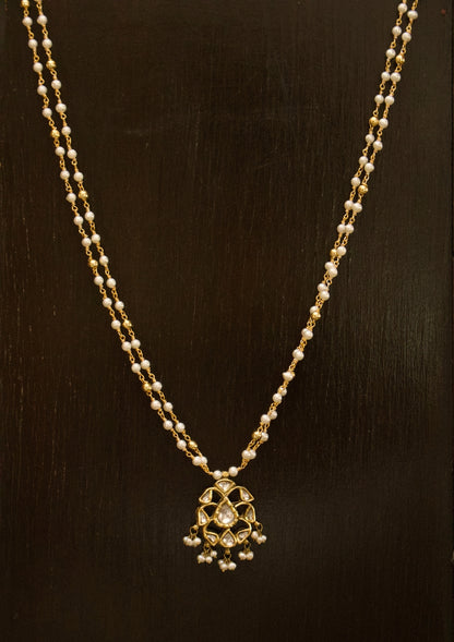 Saanjh Silver Pendant Necklace