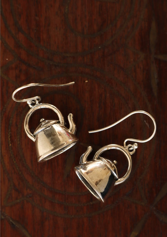 Kalash Sterling Silver Earrings