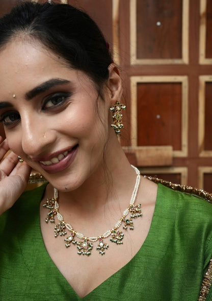 Gulbaag Silver Necklace