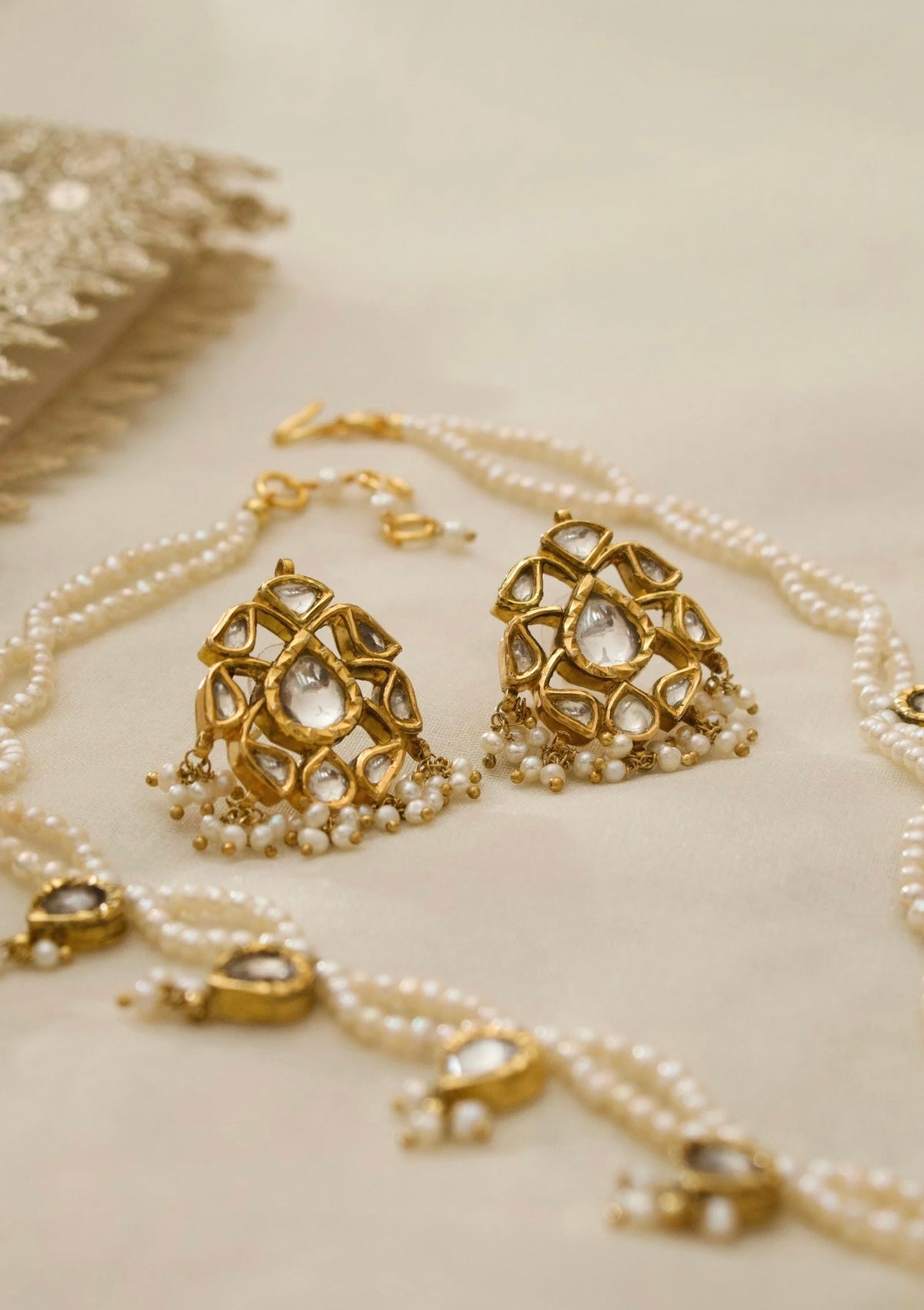 Saanjh Silver Earrings