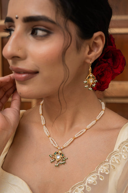 Kiran Silver Pendant Necklace