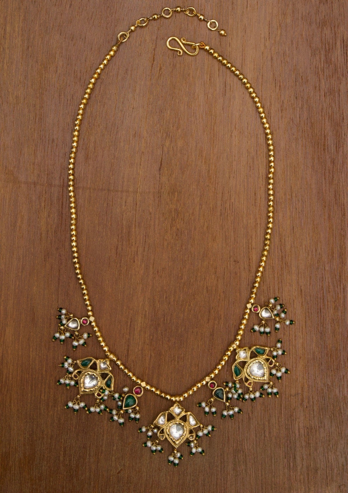 Roshini-E-Kiran Silver Necklace