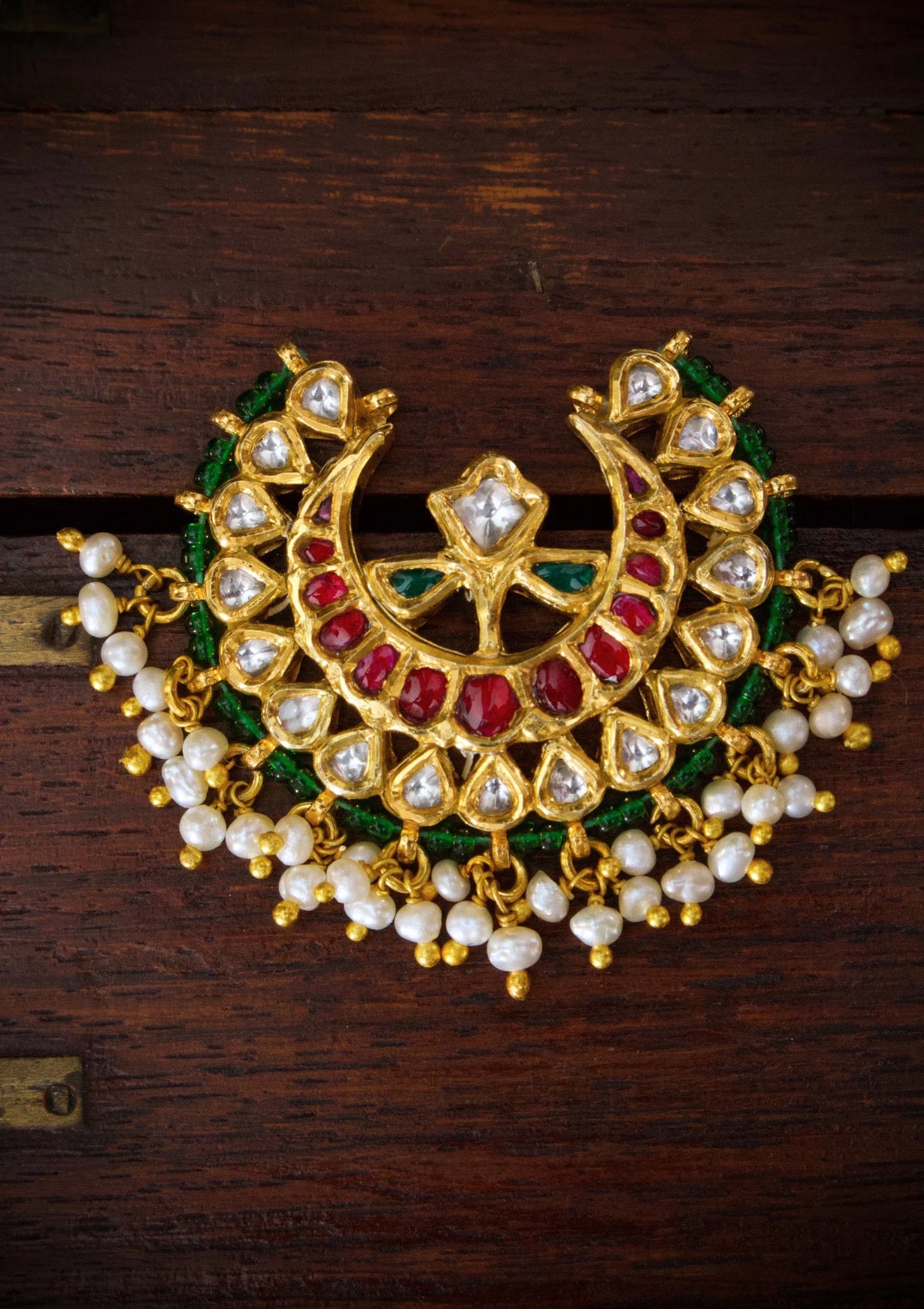 Roshni-E-Chand Silver Earrings