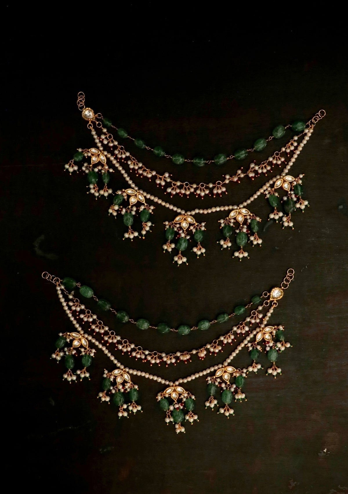 Har Gul Silver Ear Chain