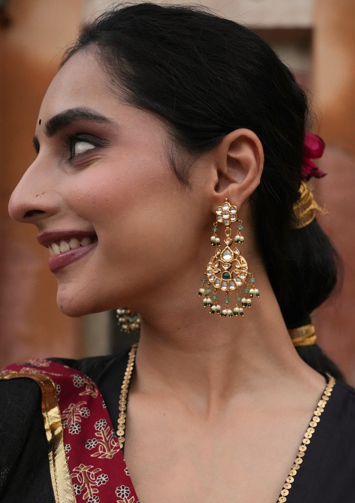 Rani Sa Silver Earrings