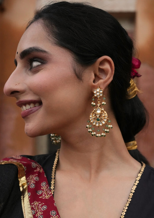 Rani Sa Silver Earrings