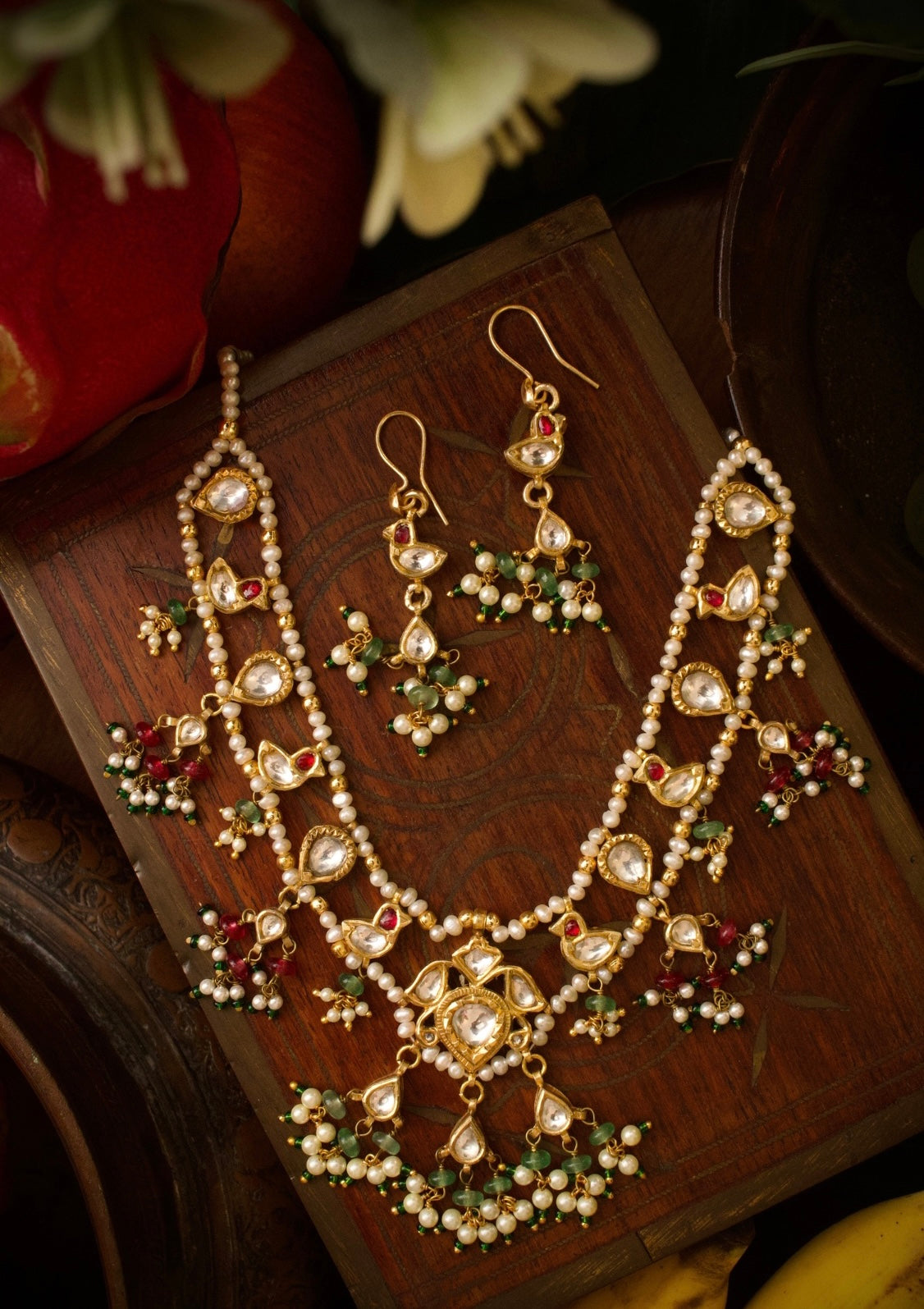 Kiran Myna Silver Necklace