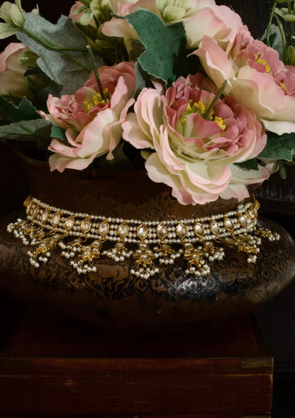 Jashan-E-Noor Silver Necklace