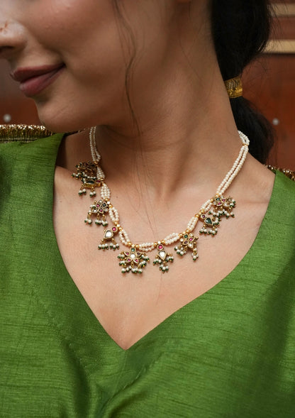 Gulbaag Silver Necklace
