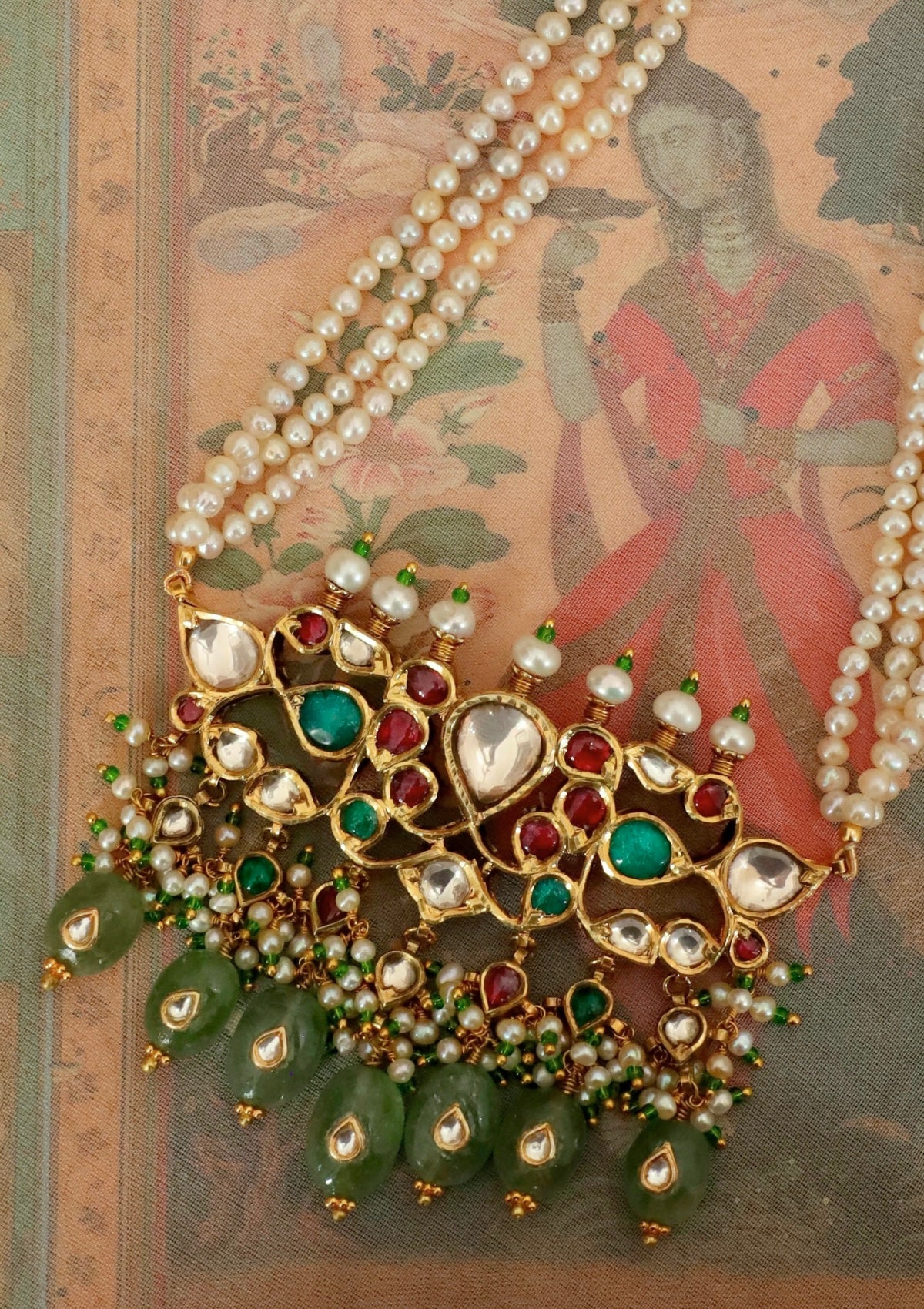 Mehbooba Silver Necklace