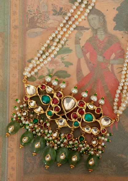 Mehbooba Silver Necklace