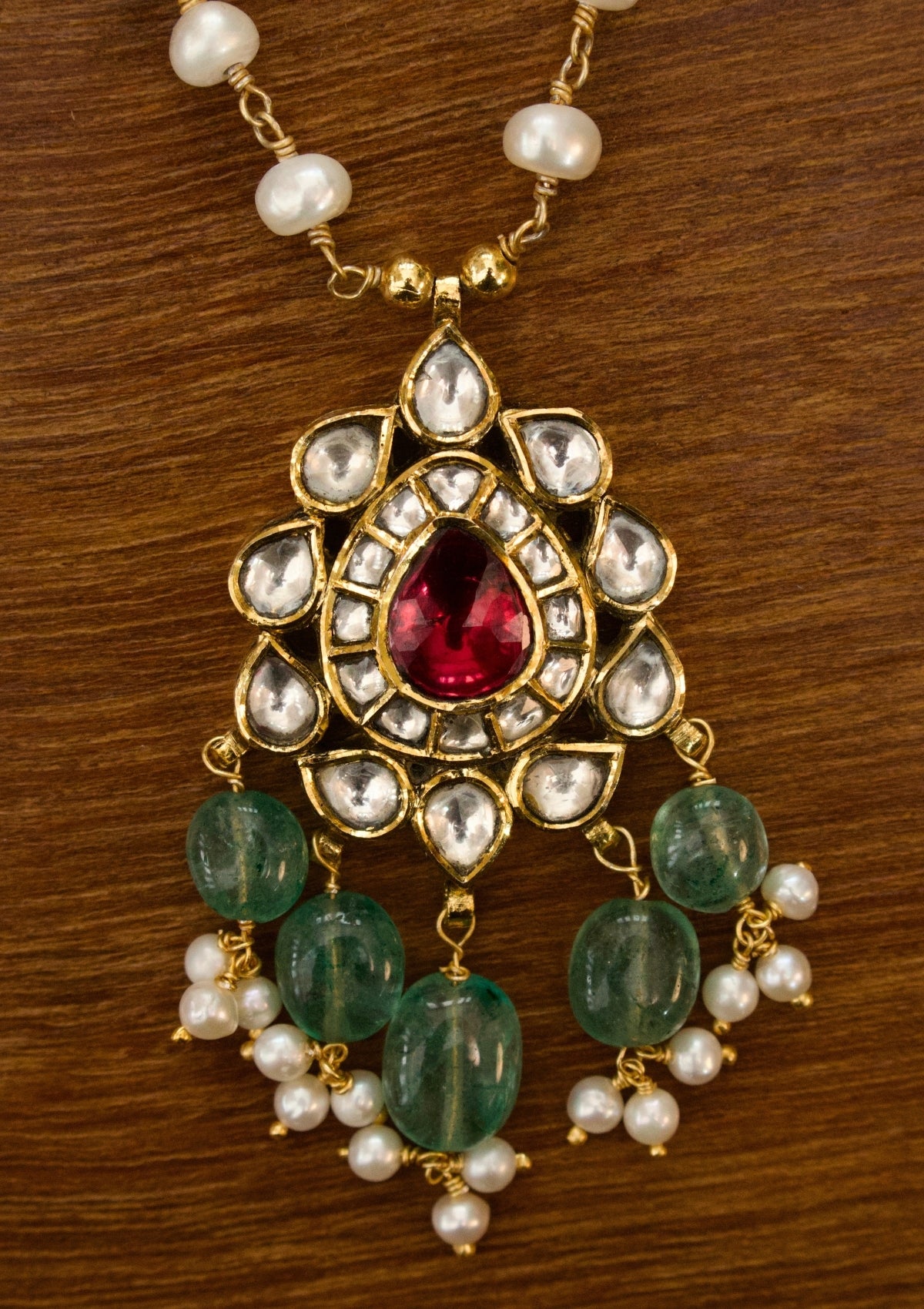 Neera Silver Pendant Necklace