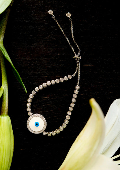 Evil Eye Tennis Bracelet