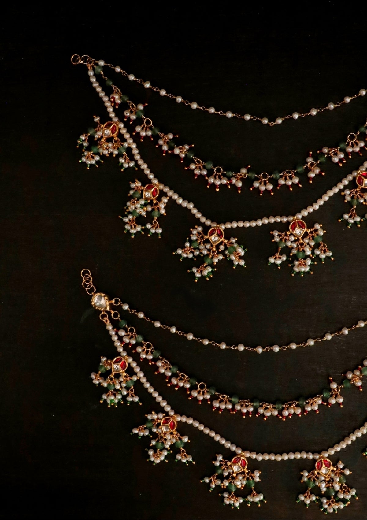 Leher Silver Ear Chain