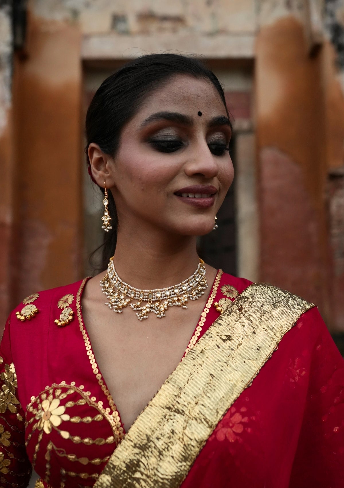 Jashan-E-Noor Silver Necklace