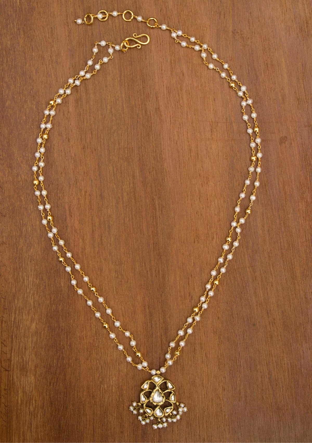 Saanjh Silver Pendant Necklace