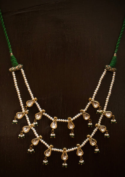 Nargis-E-Kamal Silver Necklace