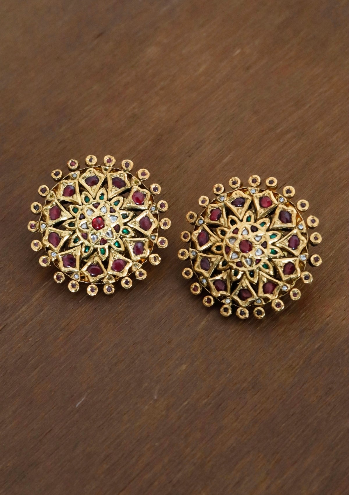 Raunaq Silver Stud Earrings