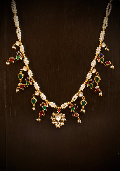 Morni Silver Necklace