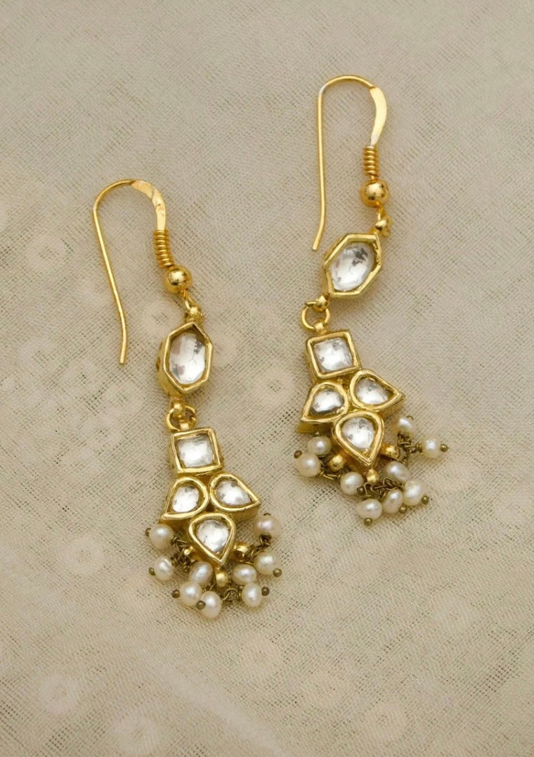 Jashan-E-Noor Silver Earrings