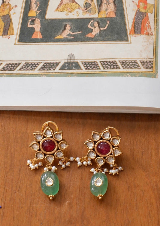 Gul Naaz Silver Earrings