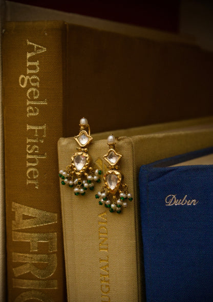 Nargis Silver Earrings