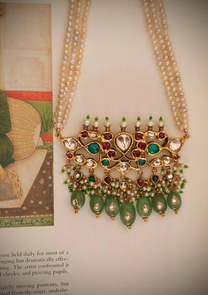 Mehbooba Silver Necklace