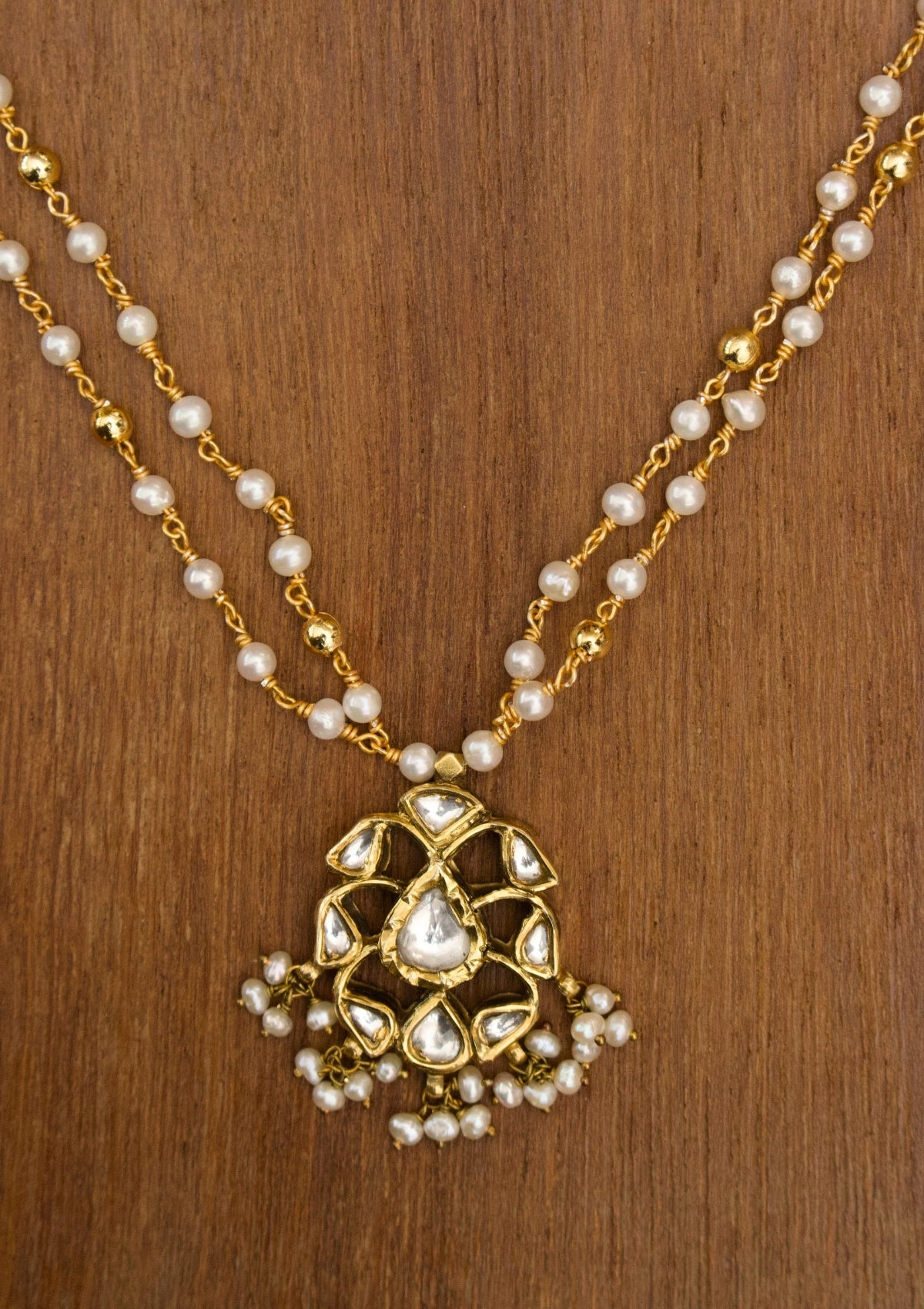 Saanjh Silver Pendant Necklace