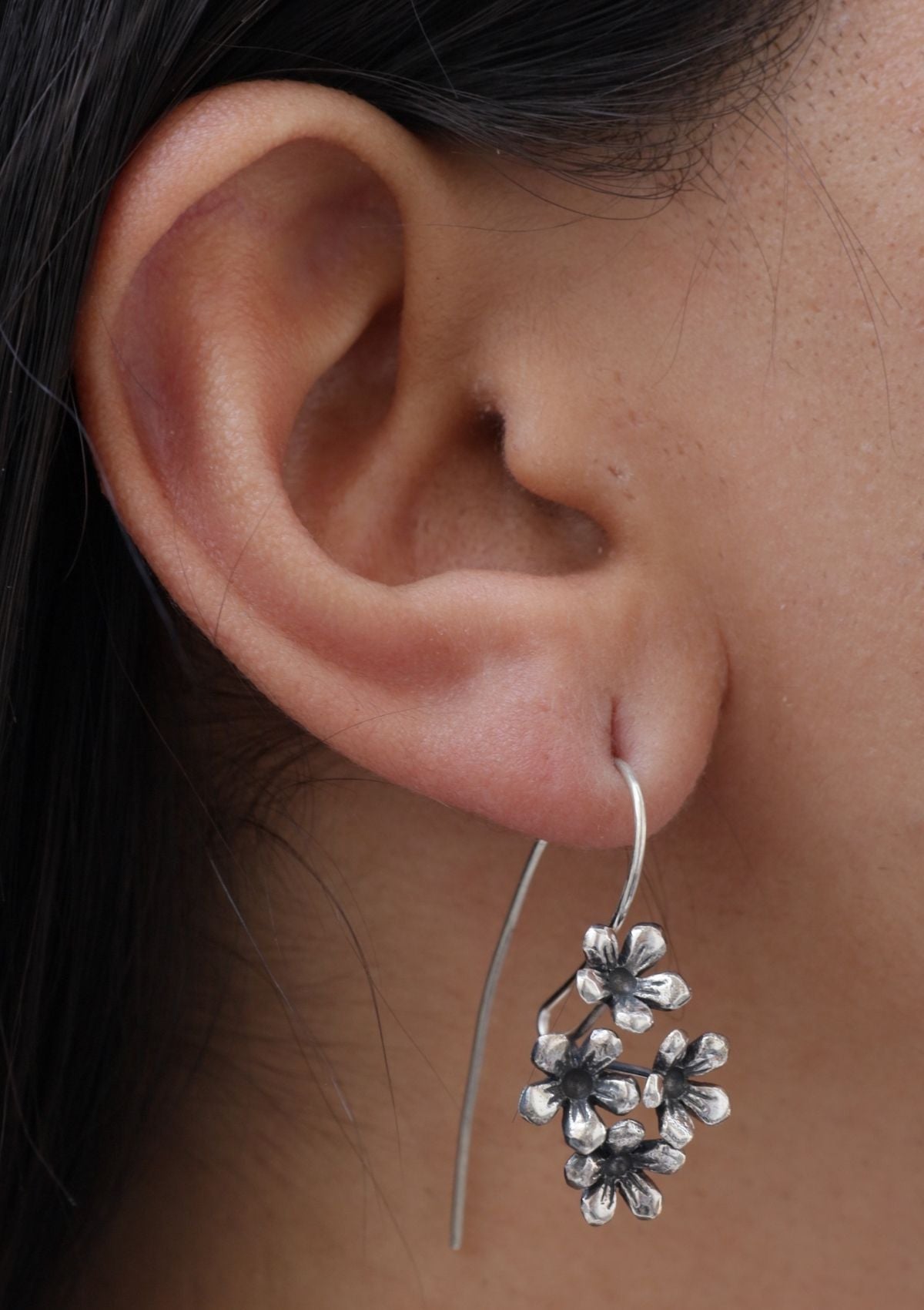 Gulbahar Silver Earrings