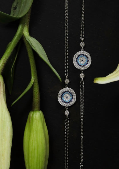 Blue Horizon Evil Eye Bracelet