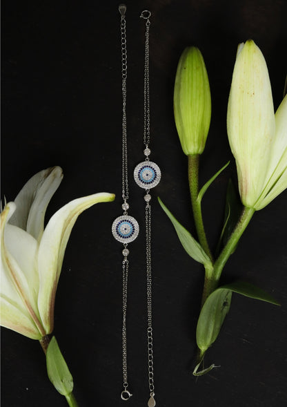 Blue Horizon Evil Eye Bracelet