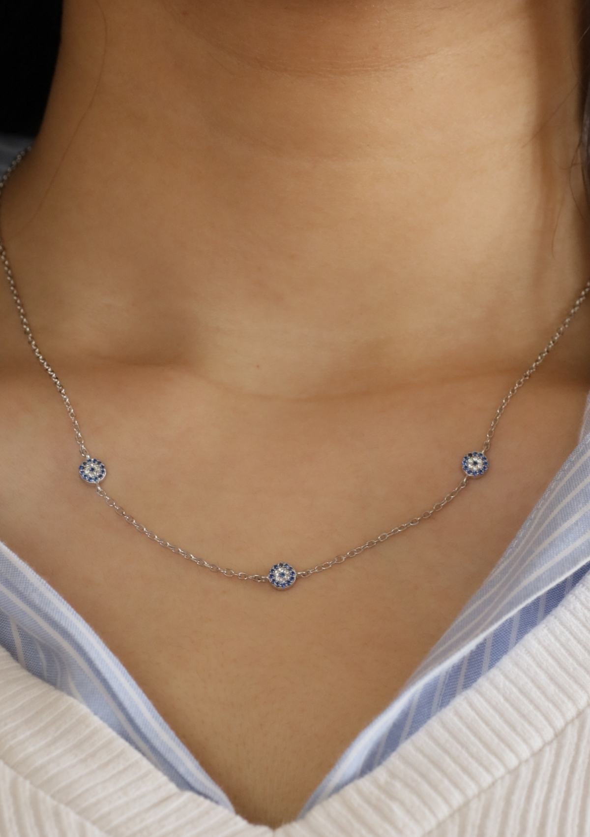 Aura Evil Eye Necklace