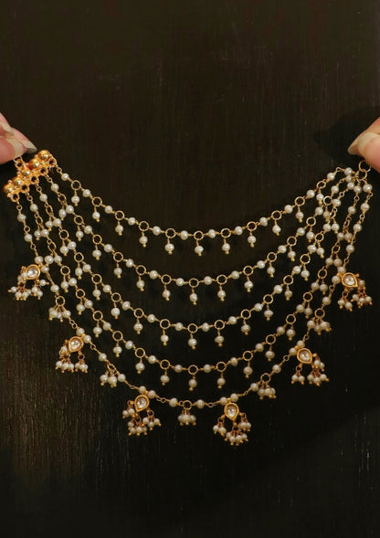 Seher Silver Ear Chain