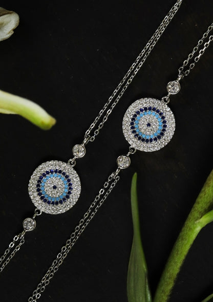 Blue Horizon Evil Eye Bracelet