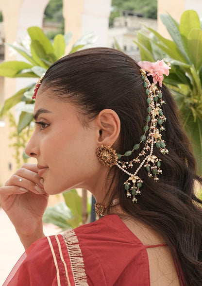 Har Gul Silver Ear Chain