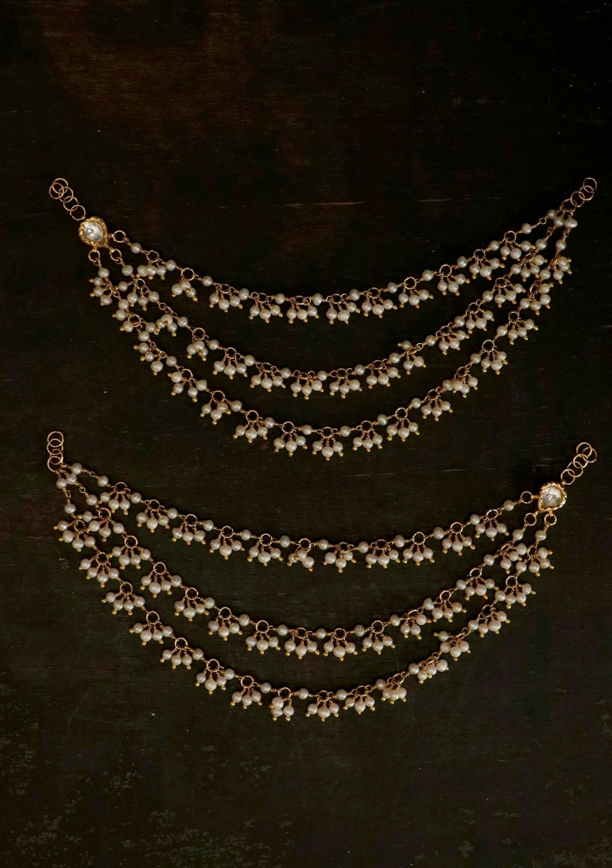 Noor Silver Ear Chain