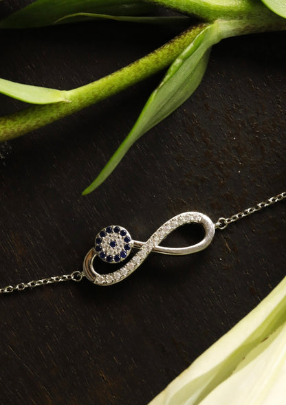 Infinity Evil Eye Bracelet
