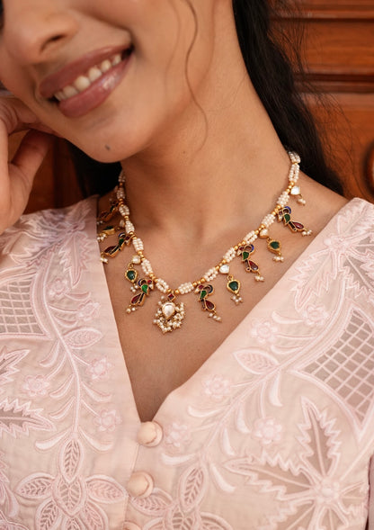 Morni Silver Necklace