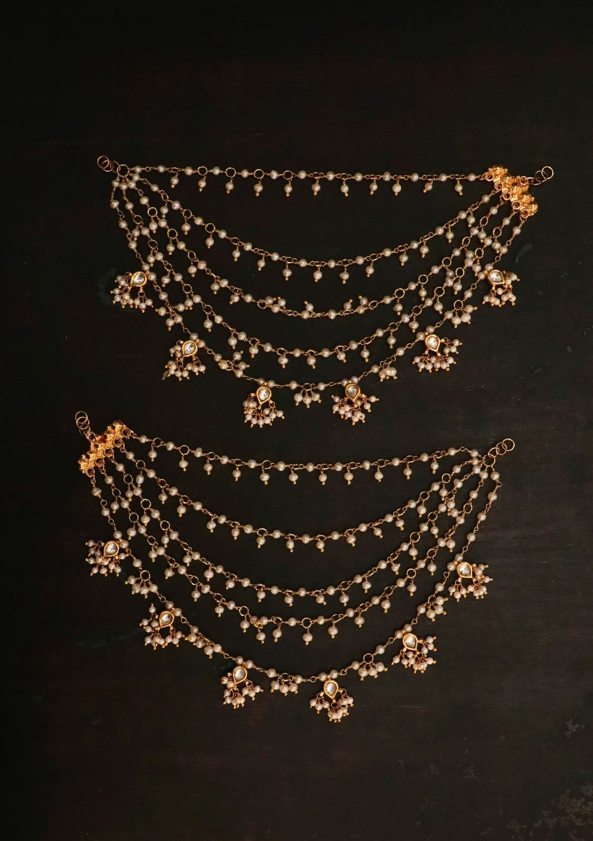 Seher Silver Ear Chain