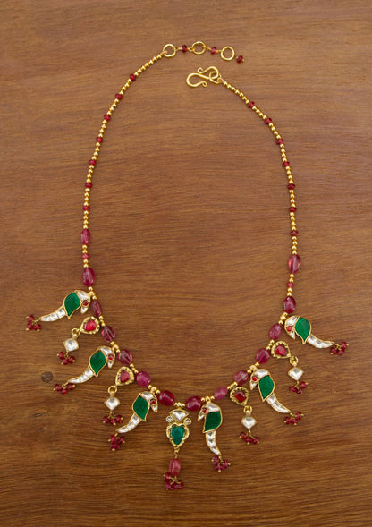 Mithu Silver Necklace