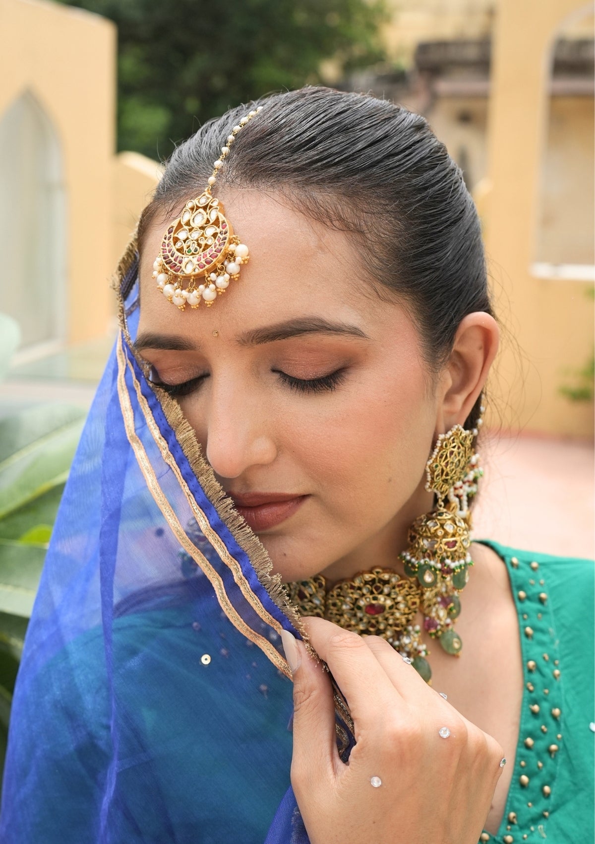 Mumtaz Silver Maang Tikka