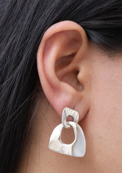Loop Sterling Silver Earrings