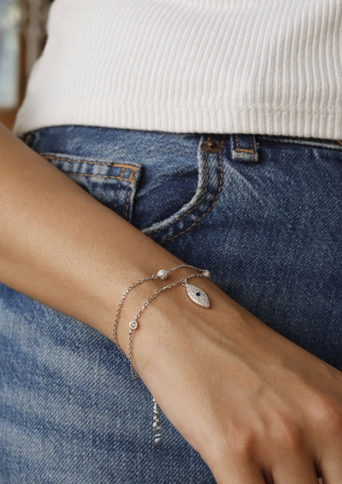 Guardian Evil Eye Dual Bracelet